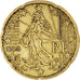 Moneda, Francia, 20 Euro Cent, 1999