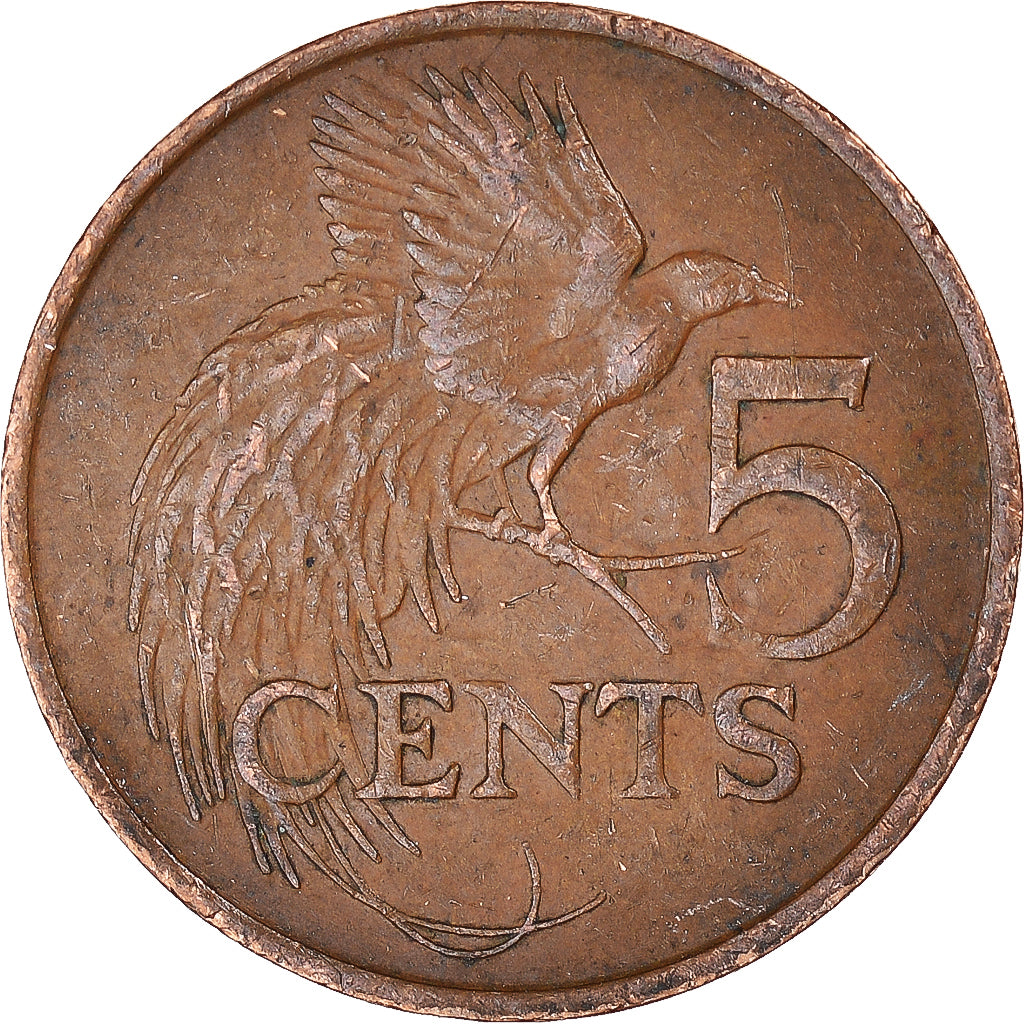 Moneta, TRINIDAD E TOBAGO, 5 Cents, 1983