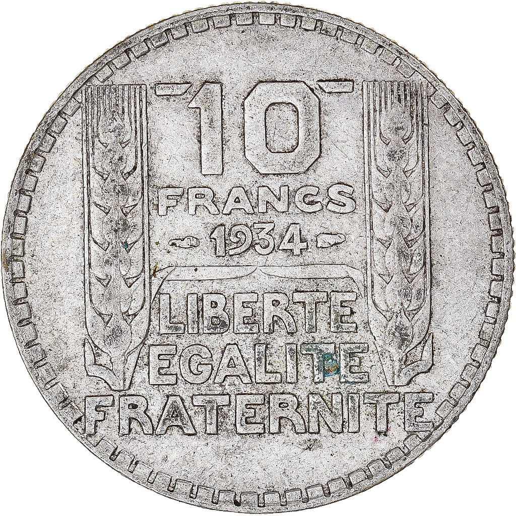 Coin, France, 10 Francs, 1934