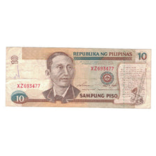 Banknote, Philippines, 10 Piso, 1997, KM:187a, VF(20-25)