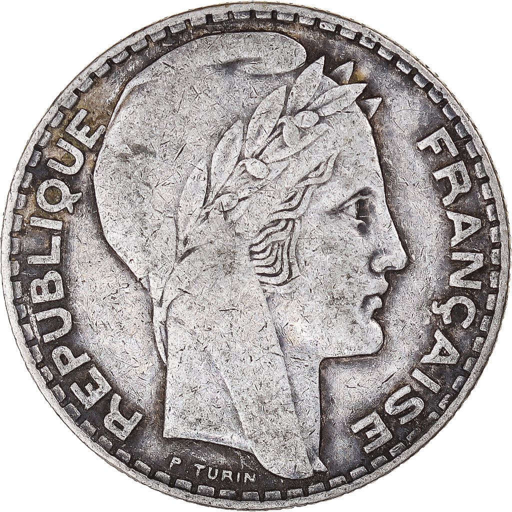 Münze, Frankreich, 10 Francs, 1934