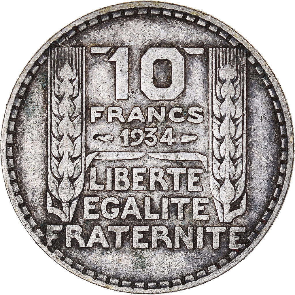 Münze, Frankreich, 10 Francs, 1934