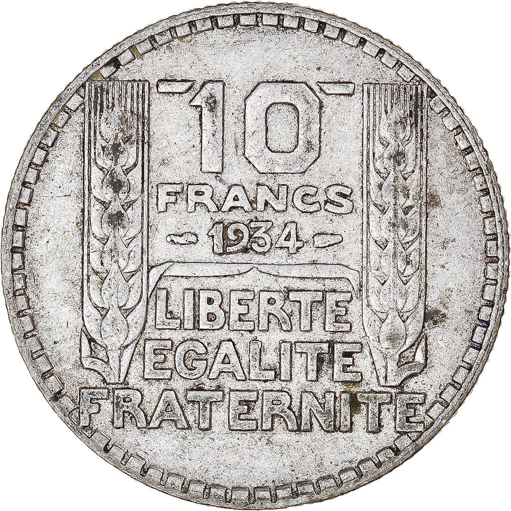 Coin, France, 10 Francs, 1934