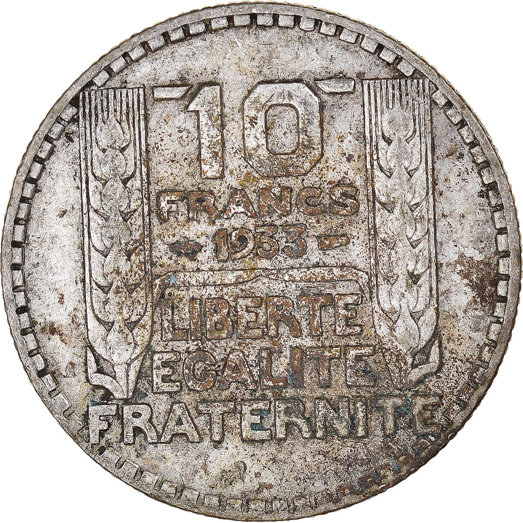 Munten, Frankrijk, 10 Francs, 1933