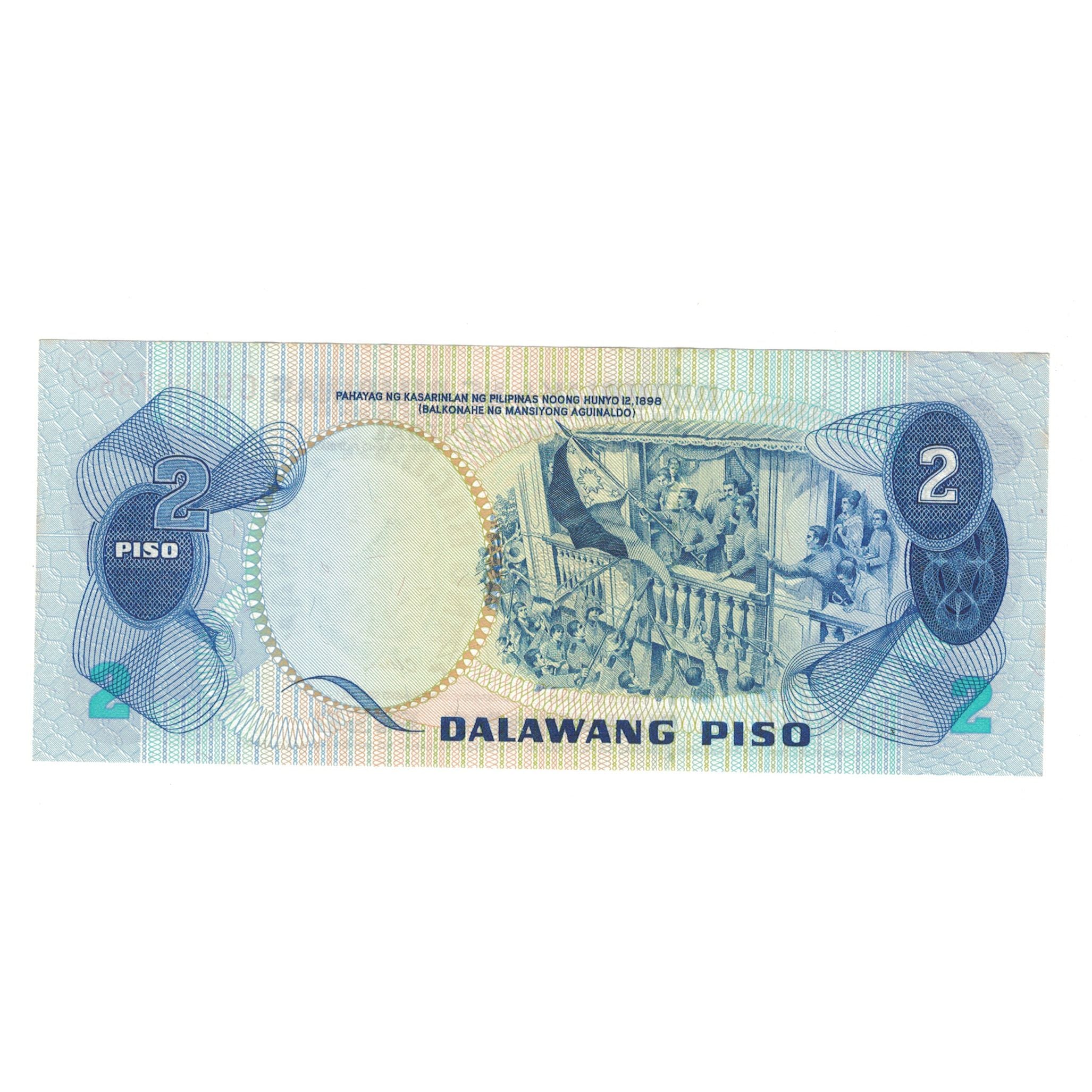 Banknote, Philippines, 2 Piso, KM:159c, AU(55-58)