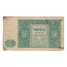 Banknote, Poland, 2 Zlote, 1946, 1946-05-15, KM:124, VG(8-10)