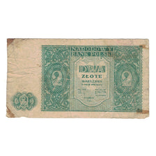 Banconote, Polonia, 2 Zlote, 1946, 1946-05-15, KM:124, B