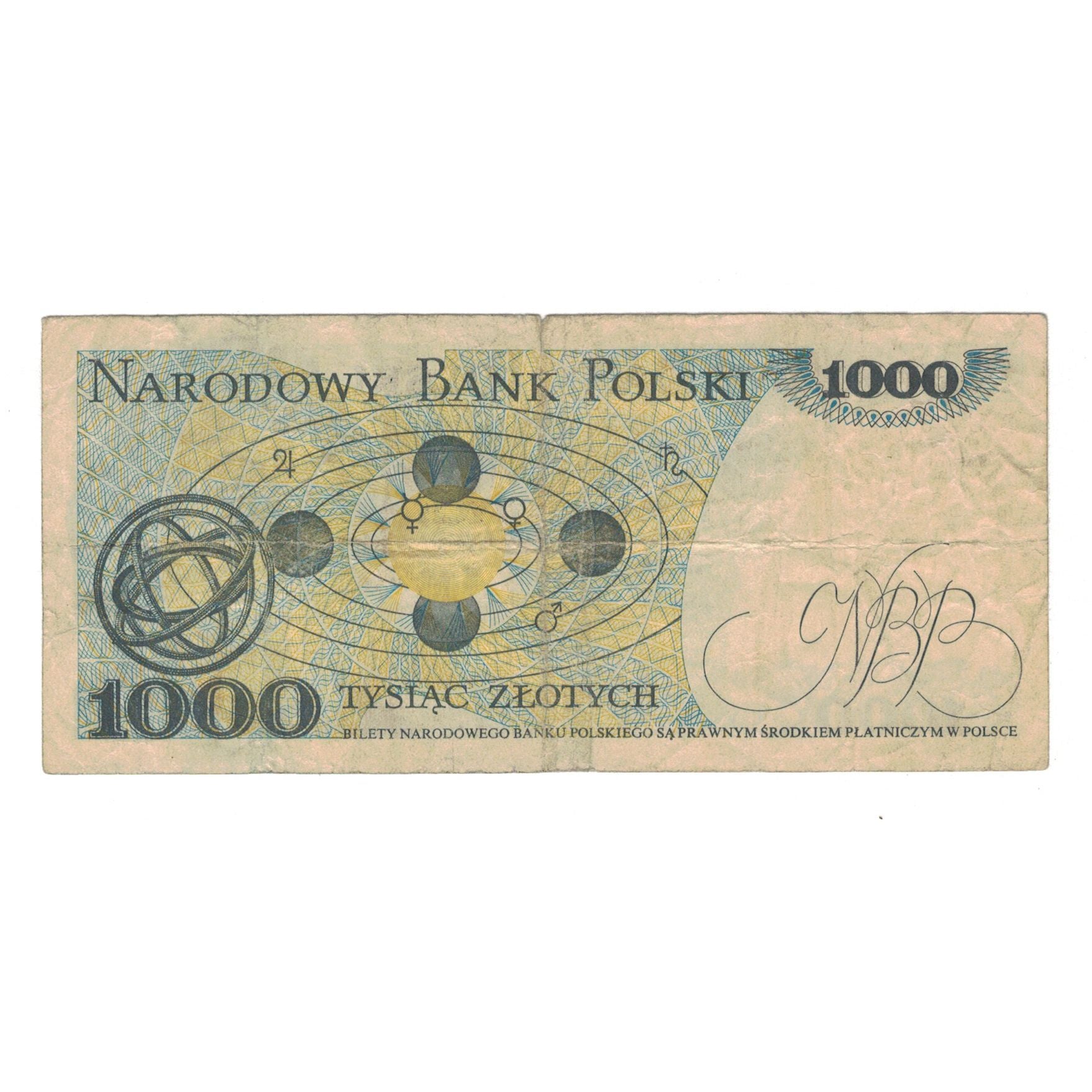 Billet, Pologne, 1000 Zlotych, 1979, 1979-06-01, KM:146b, B