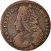 Moneta, NIDERLANDY AUSTRIACKIE, Liard, 1712, Brussels, VF(30-35), Miedź