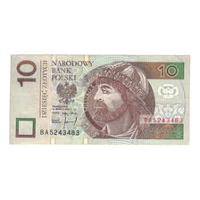 Banknot, Polska, 10 Zlotych, 1994, 1994-03-25, KM:173a, EF(40-45)
