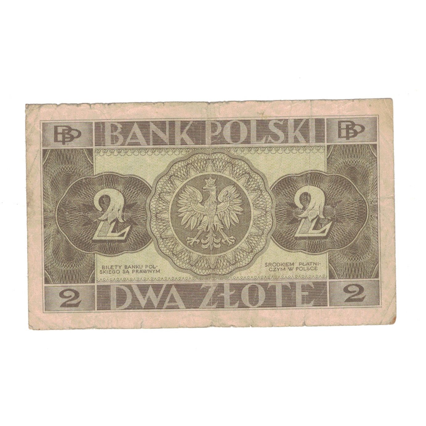 Banconote, Polonia, 2 Zlote, 1936, 1936-02-26, KM:76a, MB