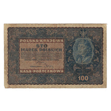 Banknote, Poland, 100 Marek, 1919, 1919-08-23, KM:27, VG(8-10)