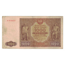 Banknote, Poland, 1000 Zlotych, 1946, 1946-05-15, KM:122, EF(40-45)