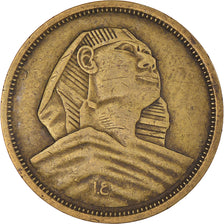 Monnaie, Égypte, 5 Milliemes, 1958