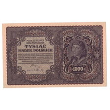 Banknote, Poland, 1000 Marek, 1919, 1919-08-23, KM:29, AU(50-53)
