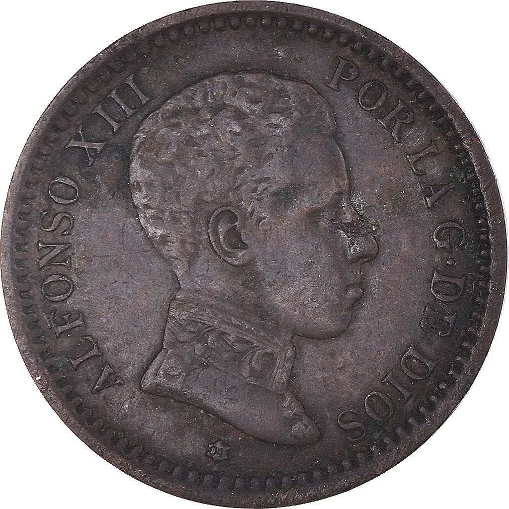 Moneda, España, 2 Centimos, 1904