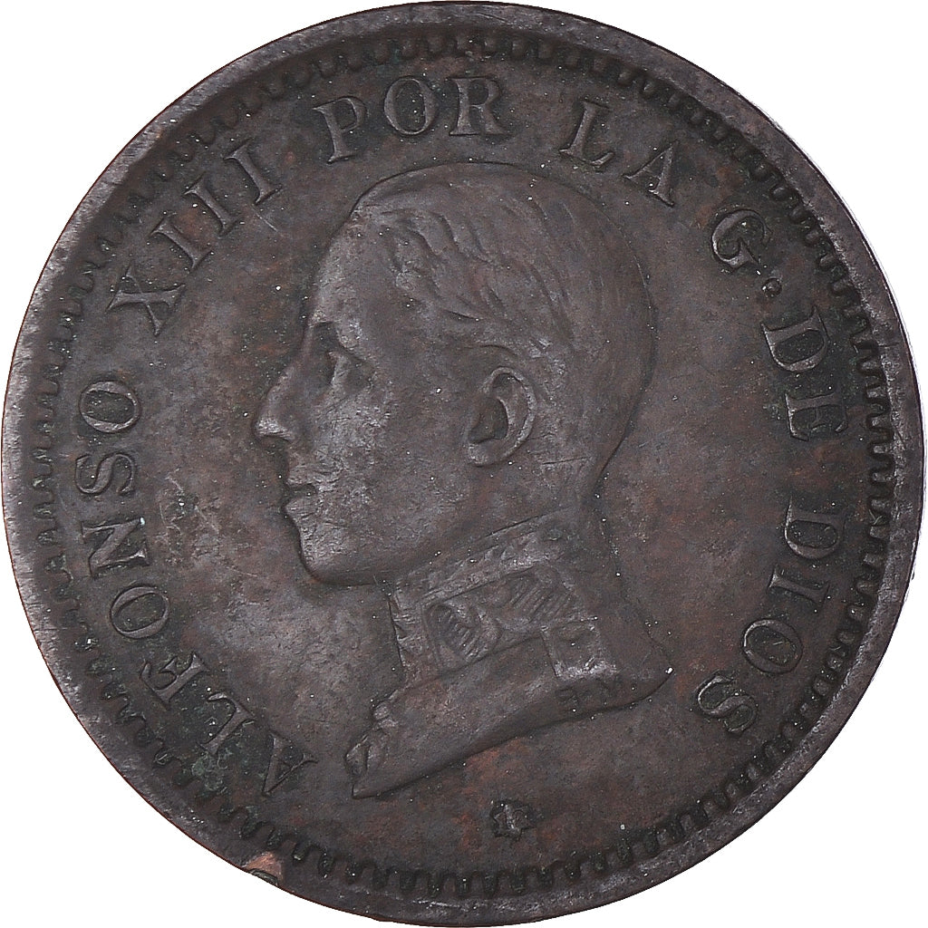 Moneda, España, 2 Centimos, 1912