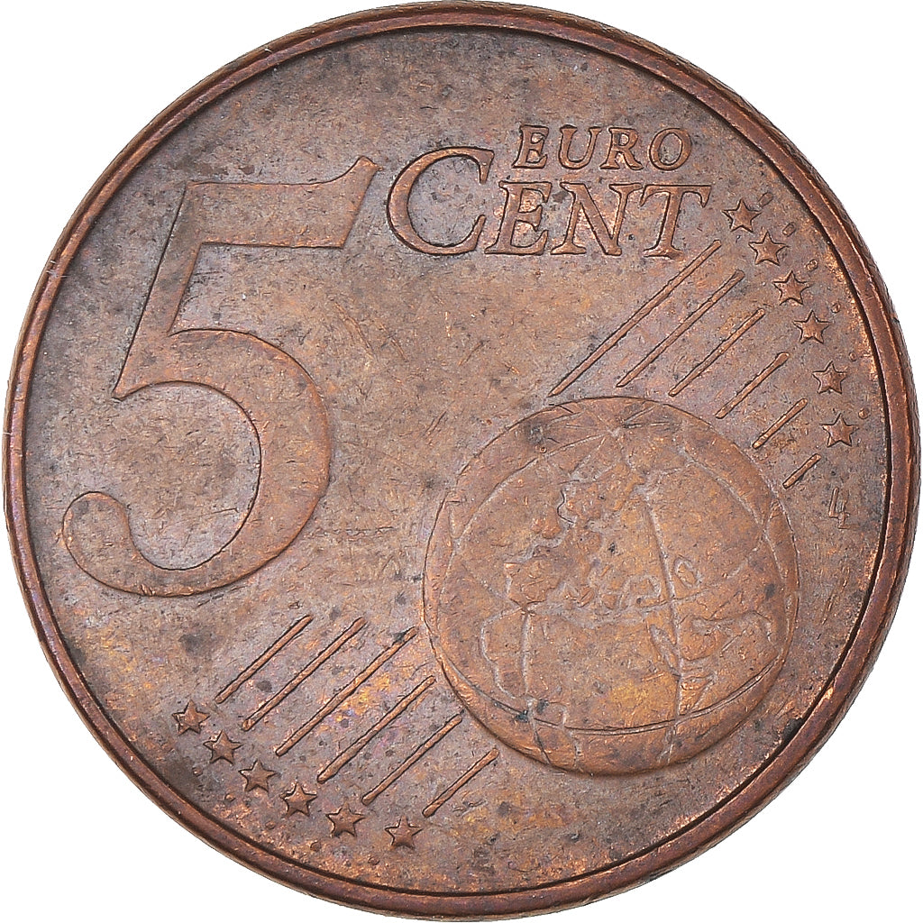 Moneda, Países Bajos, 5 Euro Cent, 2000