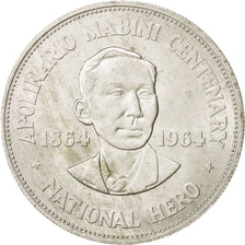 Philippines Peso KM:194 MS(60-62) Silver