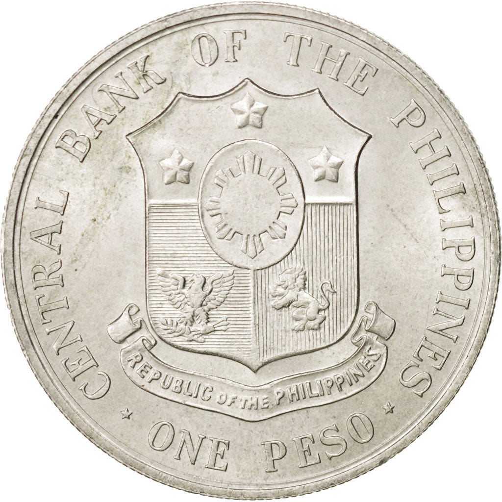 Philippines Peso KM:194 MS(60-62) Silver