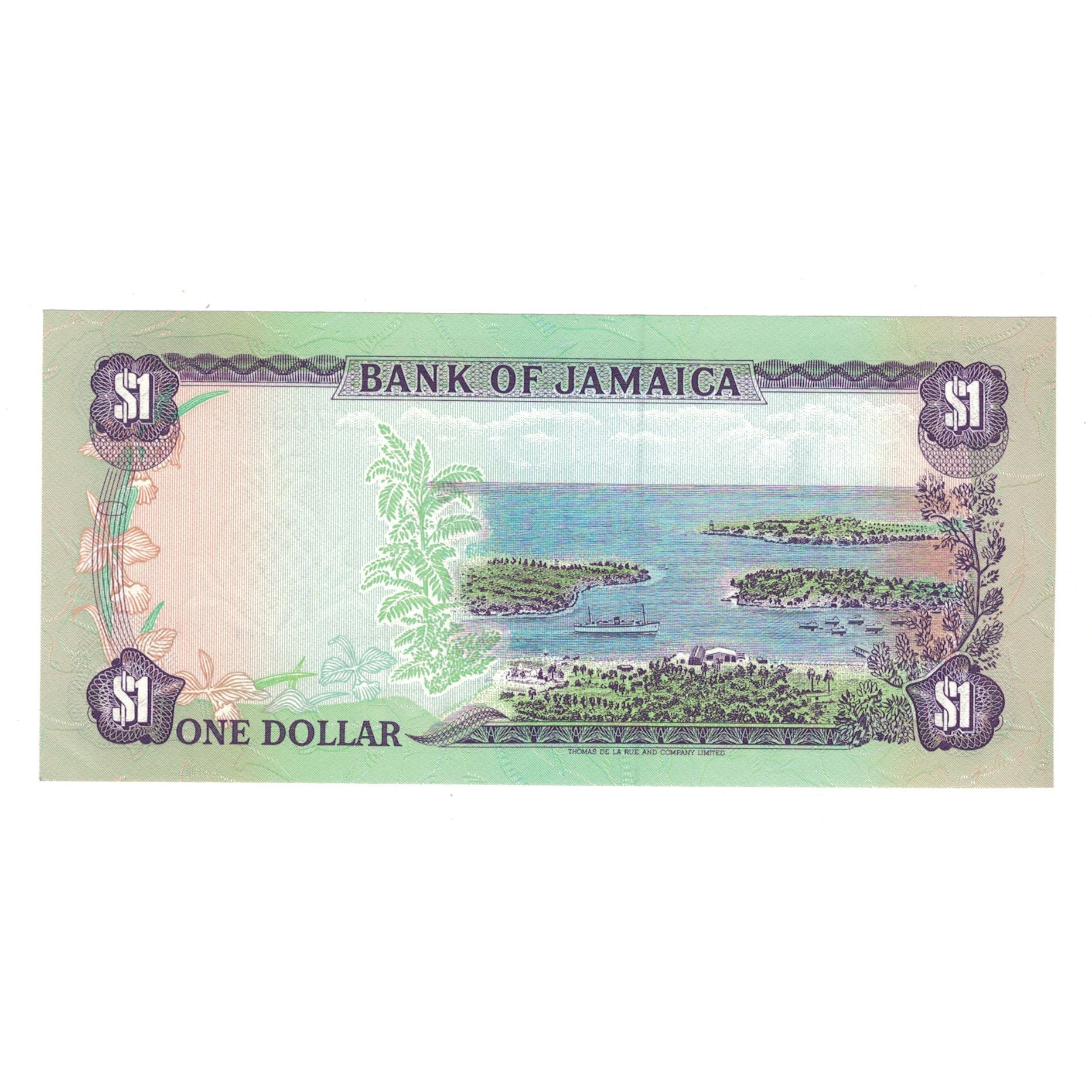 Banknote, Jamaica, 1 Dollar, 1989, 1989-07-01, KM:68Ac, UNC(65-70)