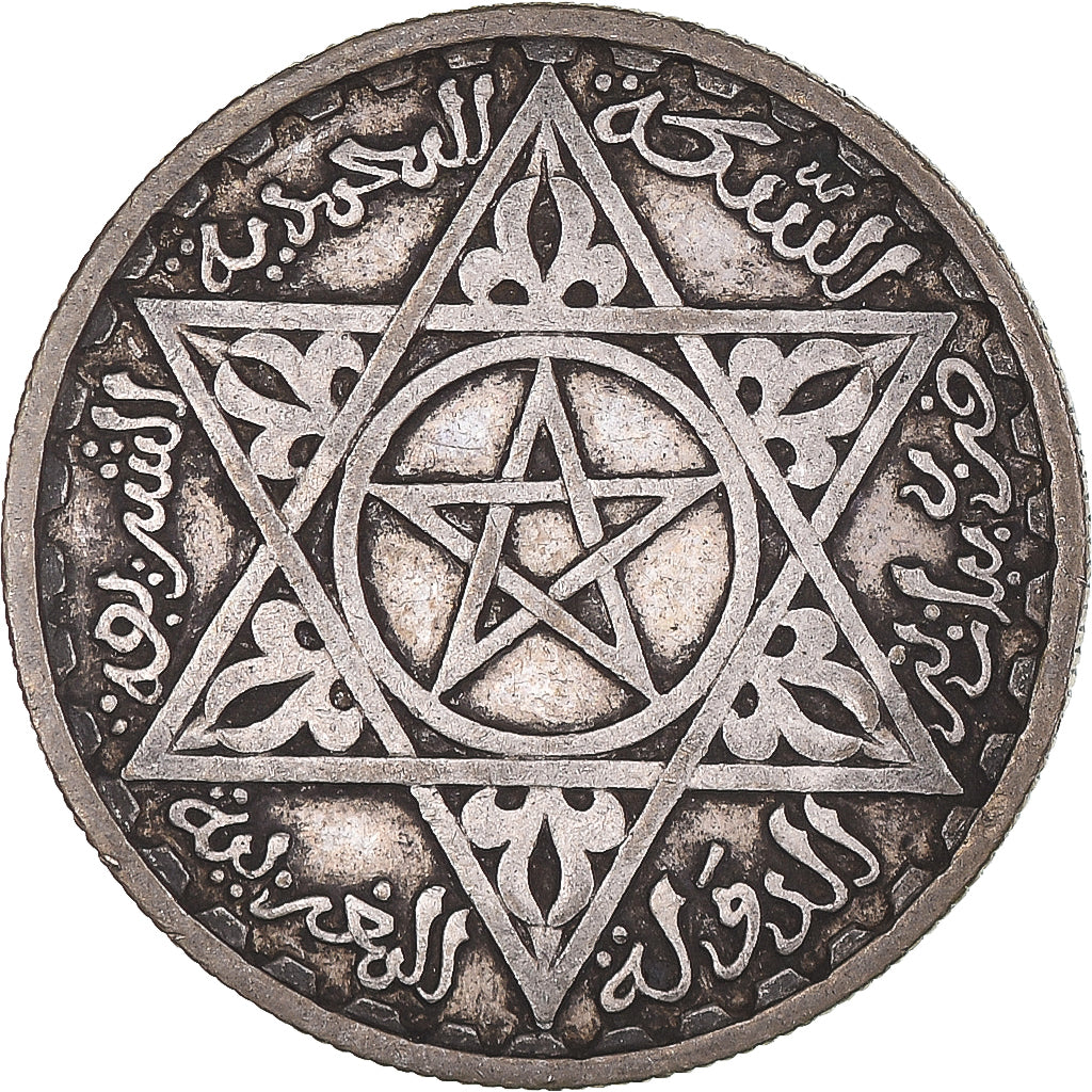 Moeda, Marrocos, 100 Francs, 1953