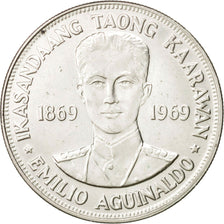 Philippines Piso 1969 KM:201 MS(63) Silver