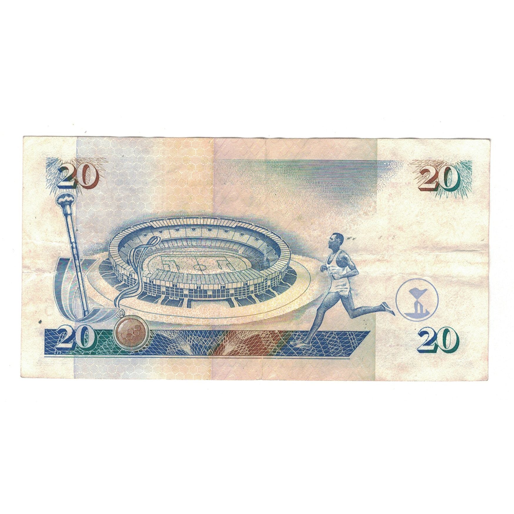 Banknote, Kenya, 20 Shillings, 1995, 1995-07-01, KM:32, EF(40-45)