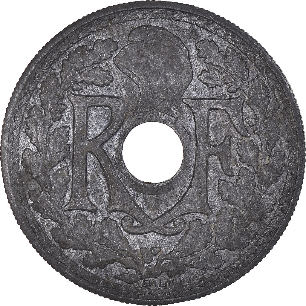 Moneta, Francja, 20 Centimes, 1946