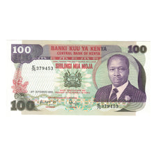 Banconote, Kenya, 100 Shillings, 1986, 1986-09-14, KM:23d, BB+