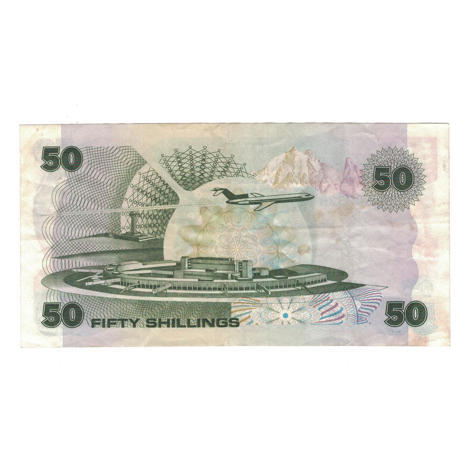 Banknote, Kenya, 50 Shillings, 1985, 1985-07-01, KM:22b, EF(40-45)