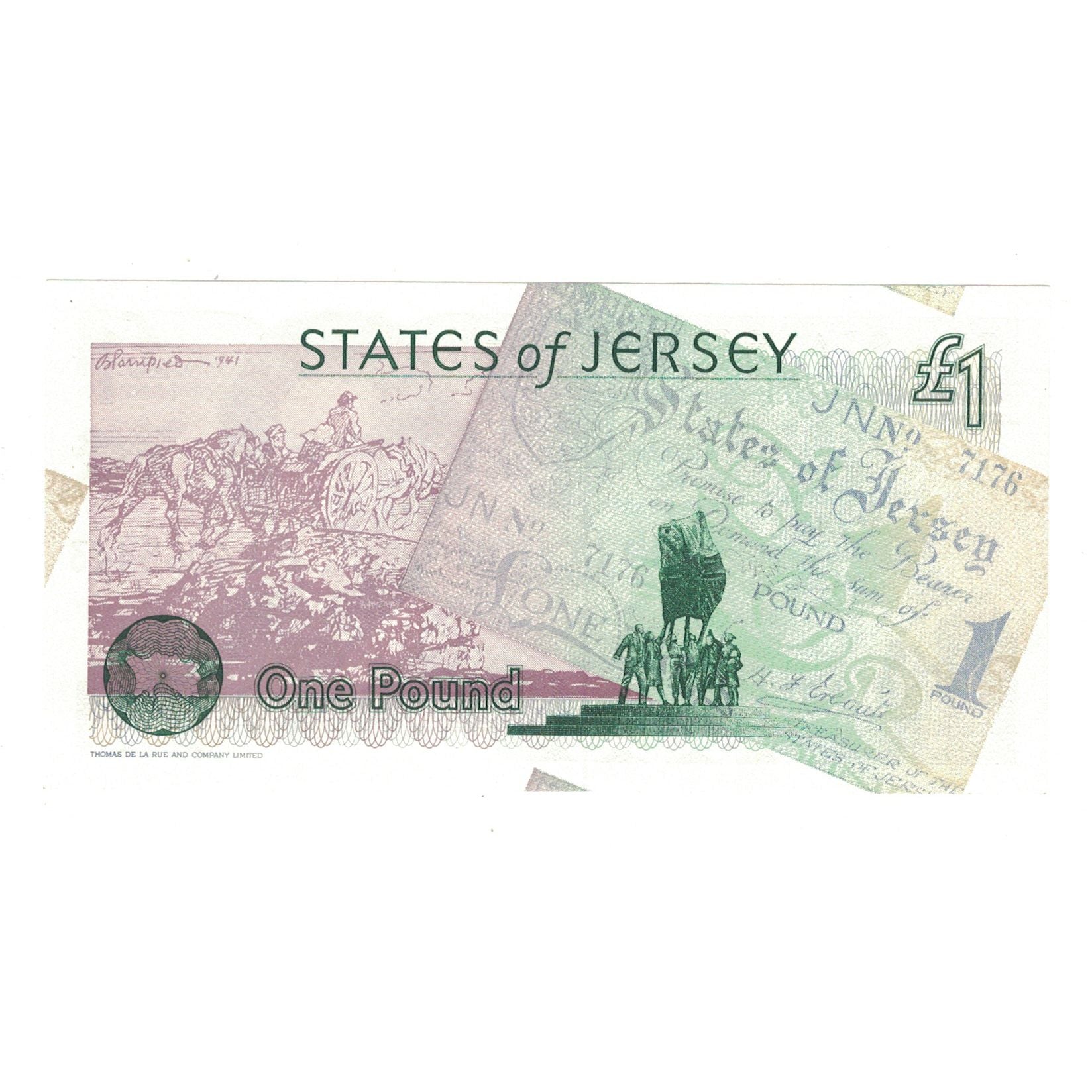 Banknote, Jersey, 1 Pound, 1995, 1995-05-09, KM:25a, EF(40-45)