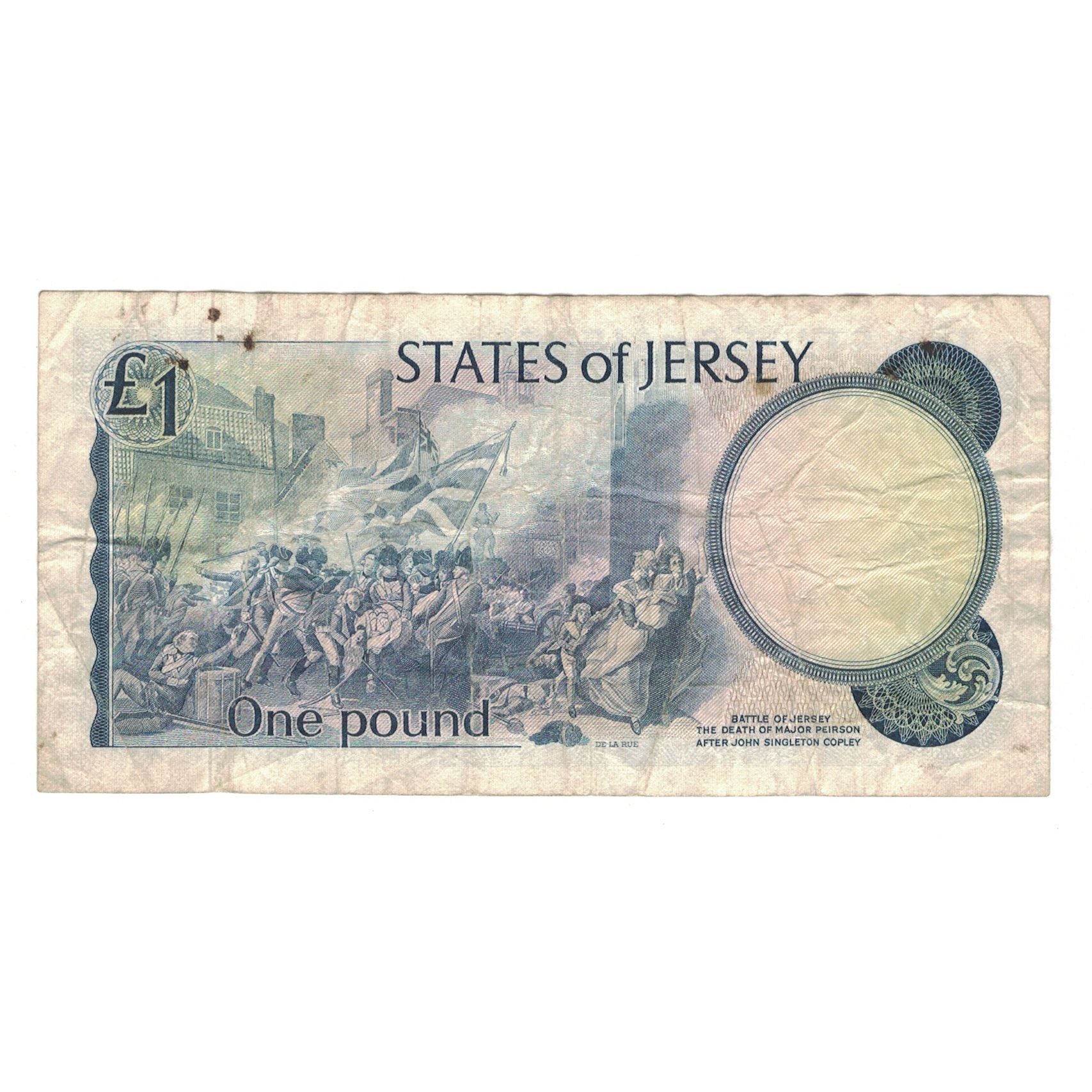 Banknote, Jersey, 1 Pound, KM:11a, VF(20-25)