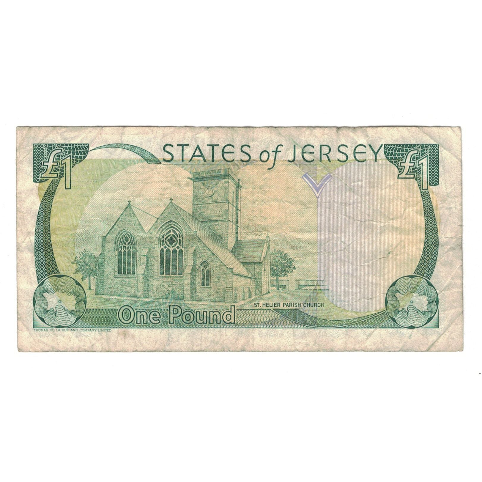 Banconote, Jersey, 1 Pound, KM:15a, MB