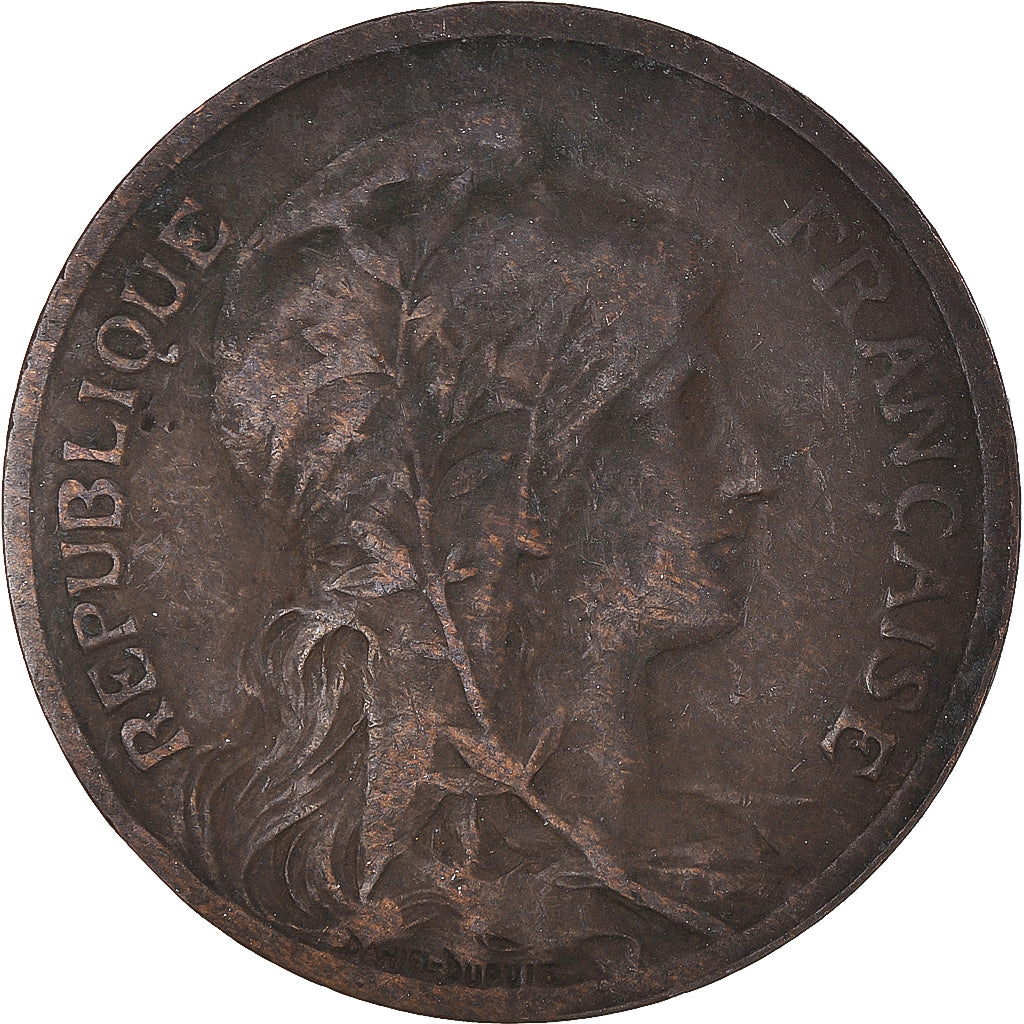 Moneta, Francia, 5 Centimes, 1902