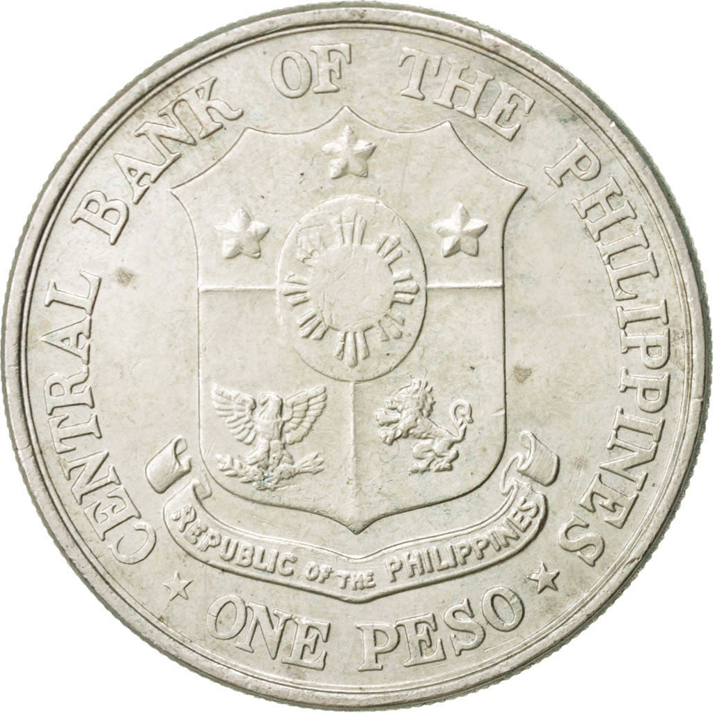 Philippines Peso 1961 KM:192 AU(55-58) Silver