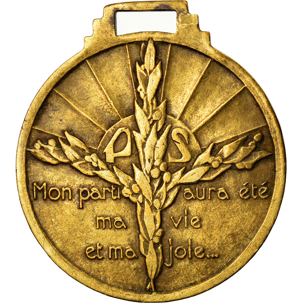 France, Medal, Roger Salengro, Maire de Lille, Simon, AU(50-53), Bronze