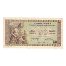 Banknote, Yugoslavia, 50 Dinara, 1946, 1946-05-01, KM:64a, AU(50-53)