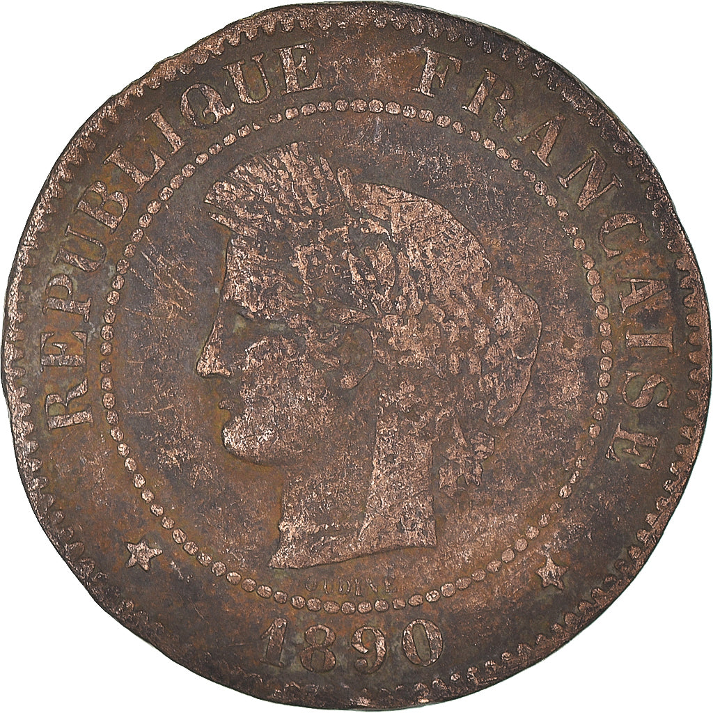 Moneta, Francia, 5 Centimes, 1890