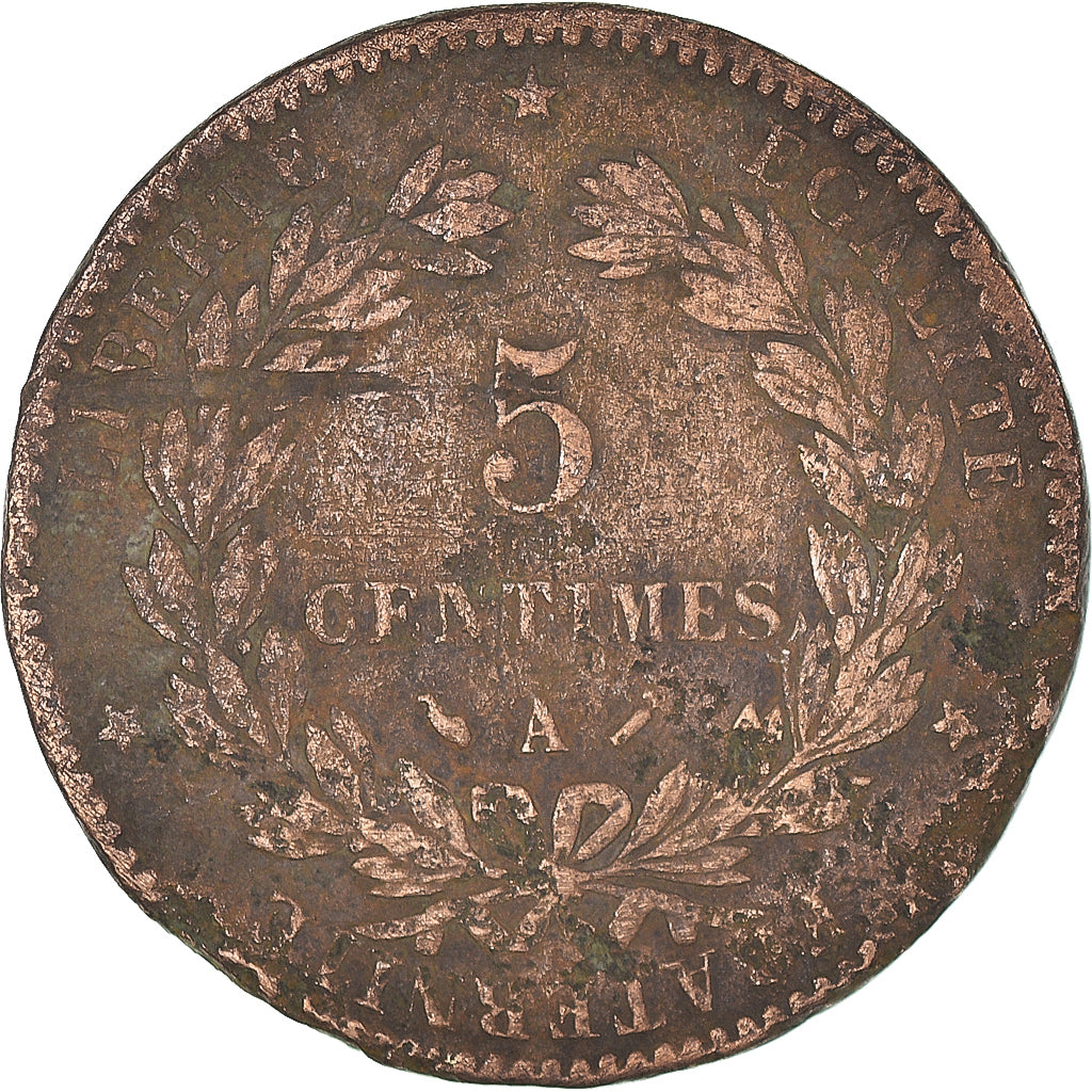 Moneta, Francia, 5 Centimes, 1890
