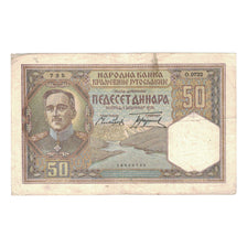 Banknote, Yugoslavia, 50 Dinara, 1931, 1931-12-01, KM:28, EF(40-45)