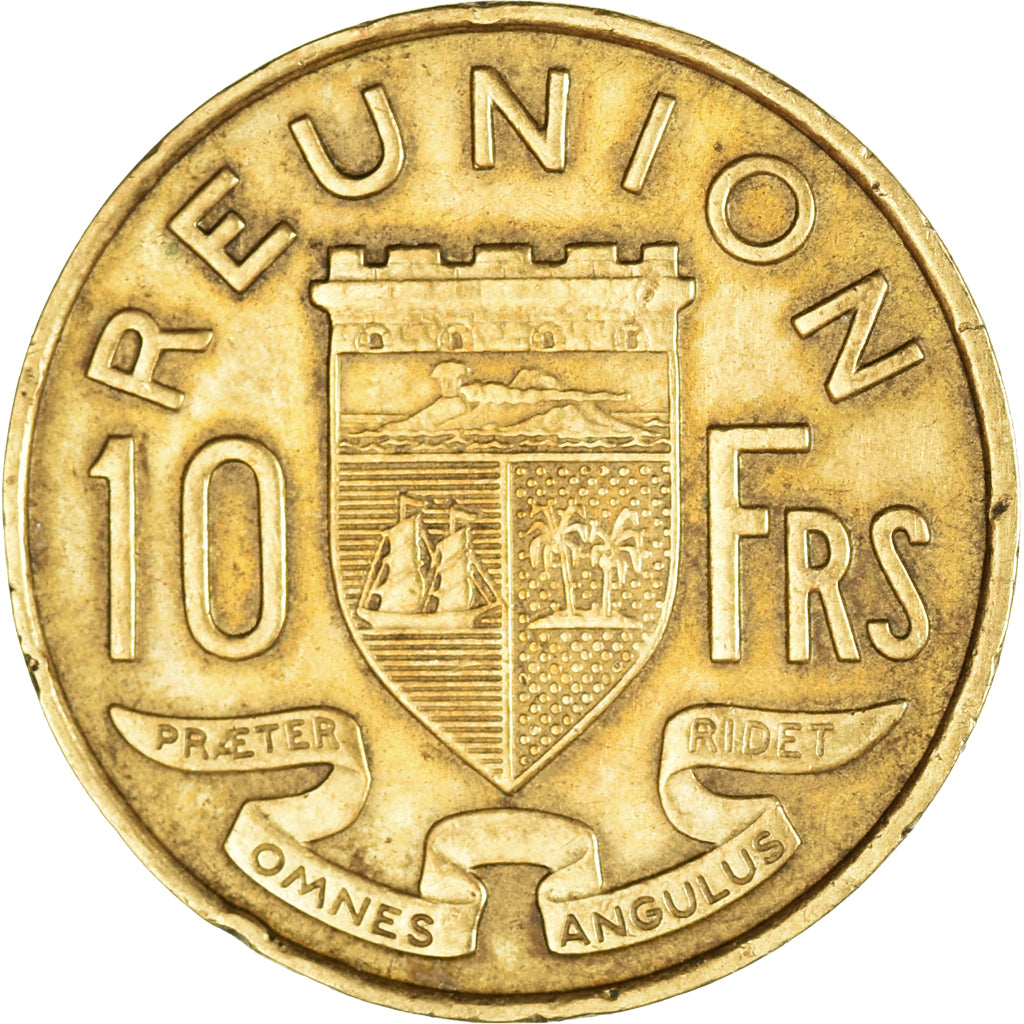 Monnaie, Réunion, 10 Francs, 1962