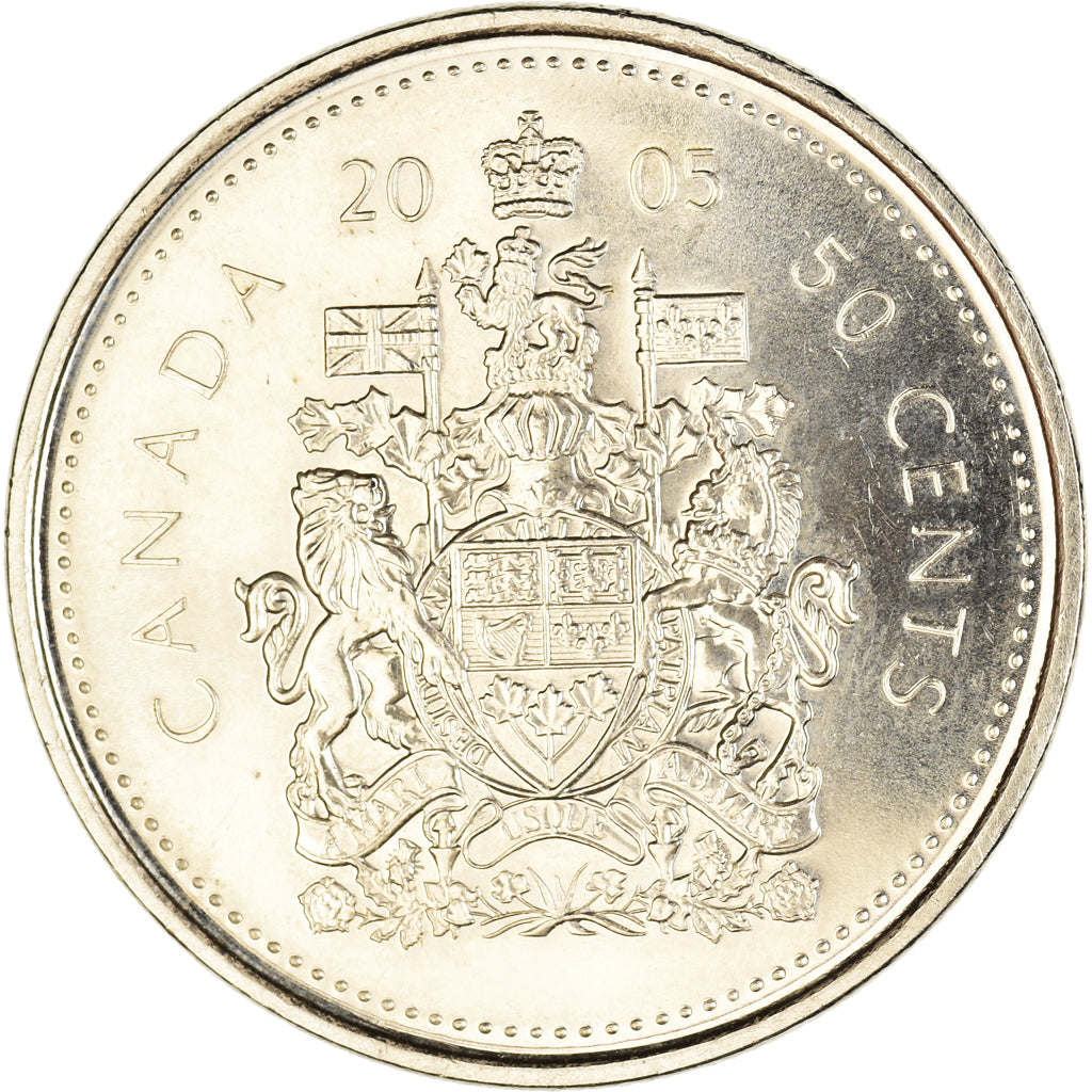 Moeda, Canadá, 50 Cents, 2005
