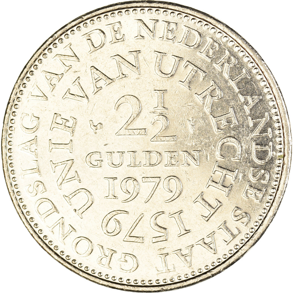Münze, Niederlande, 2-1/2 Gulden, 1979