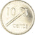 Moneda, Fiji, 10 Cents, 1998