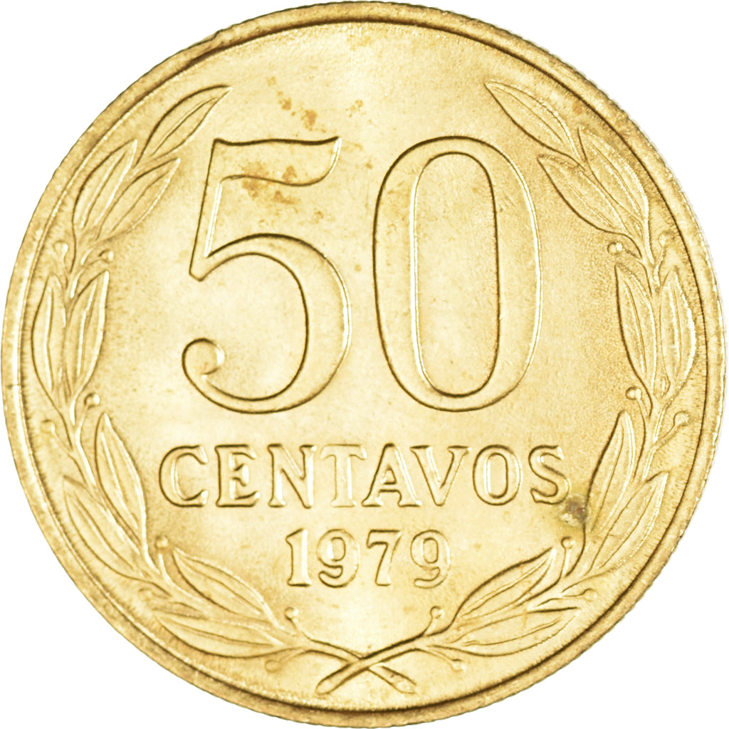 Moneda, Chile, 50 Centavos, 1979