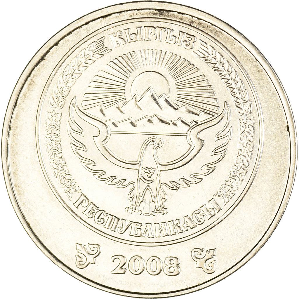 Moneda, KIRGUISTÁN, 3 Som, 2008