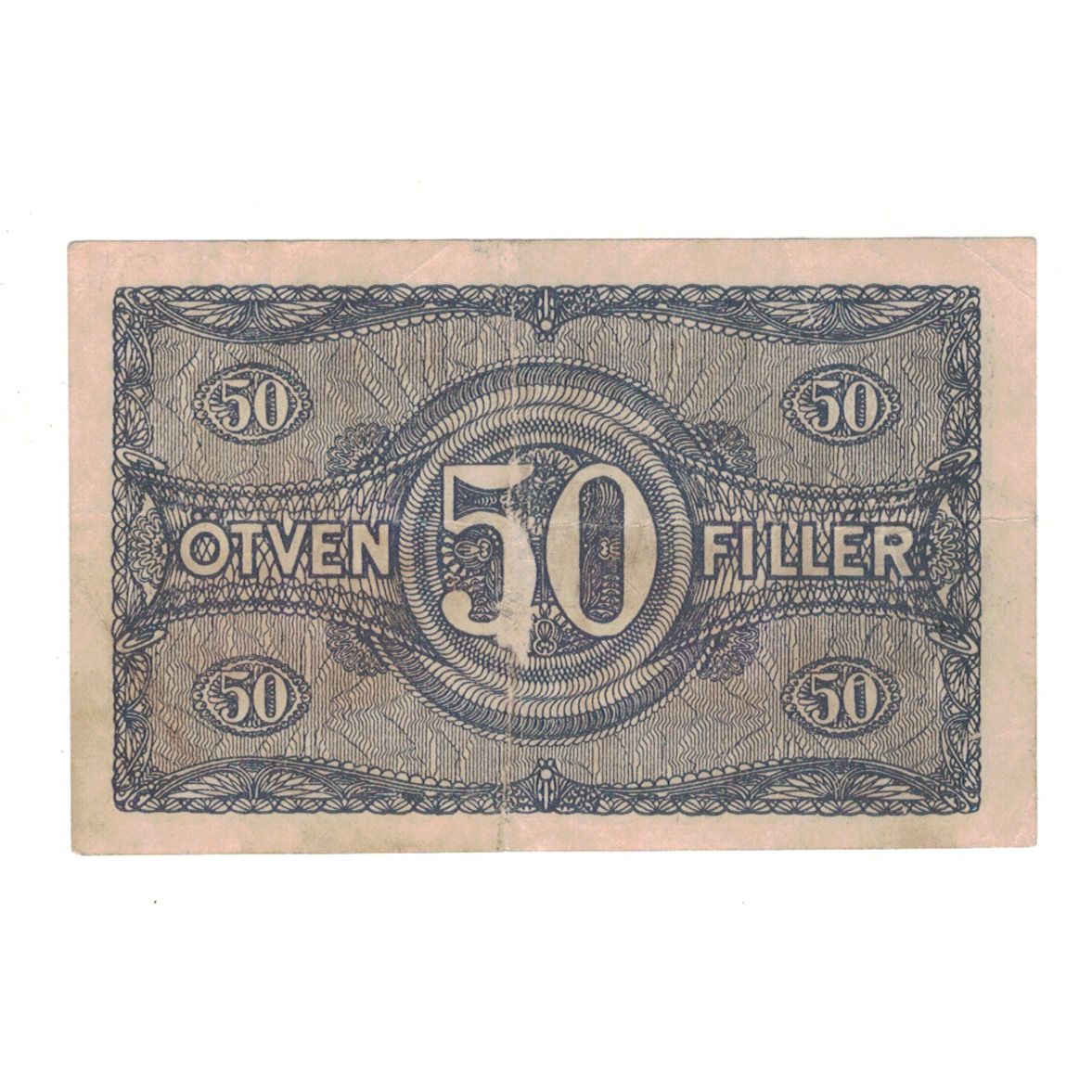 Banknote, Hungary, 50 Fillér, 1920, 1920-10-02, KM:44, VF(30-35)