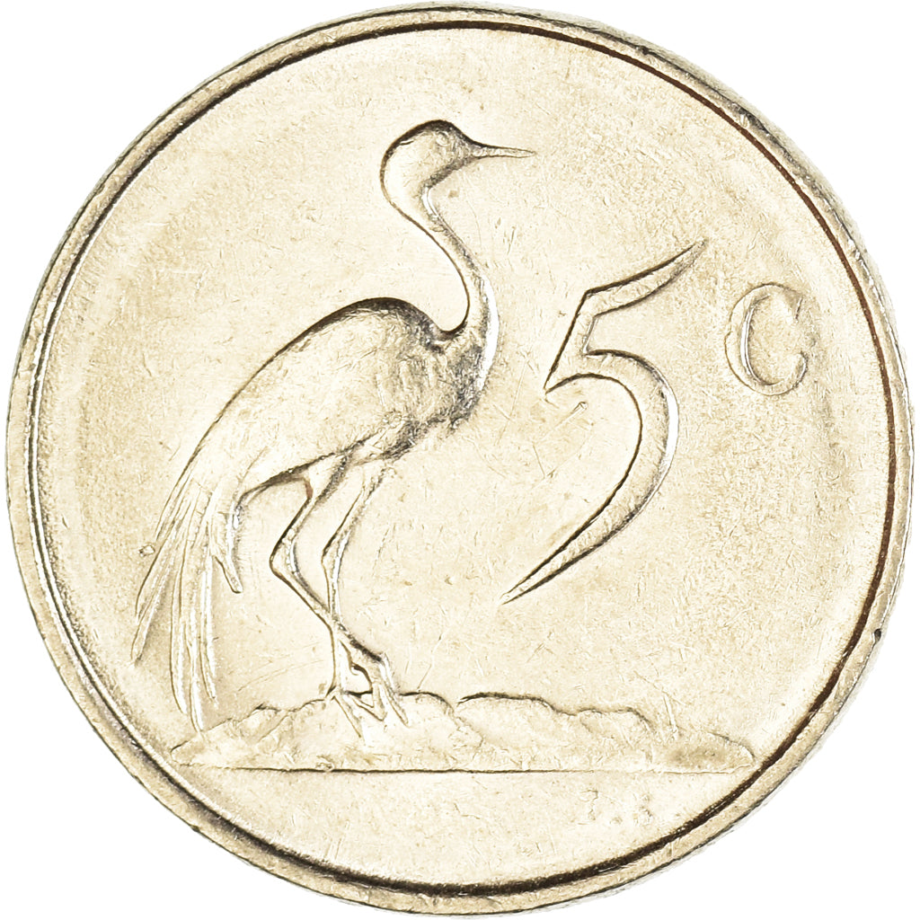 Münze, Südafrika, 5 Cents, 1981