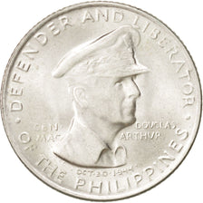 Philippines 50 Centavos 1947 KM:184 MS(63) Silver 27.5